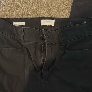 Skinny gray work pants size 2P